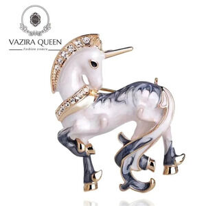 VQ Unicorn Brooch